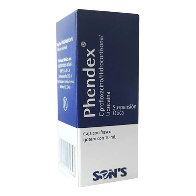 Phendex Suspensión Gotas Ótica Gotero 10 Ml Oral | Envío gratis