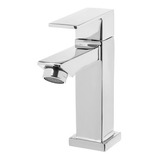 Torneira Bica De Banheiro Lavabo Luxo Metal Cromada Moderna Acabamento Cromado Cor Prateado