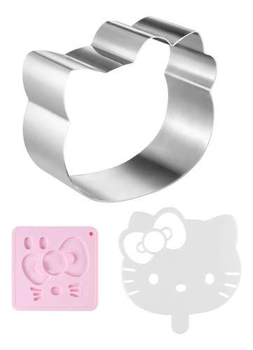 Molde Para Anillo De Mousse De Hello Kitty, 8 Pulgadas, En F