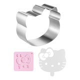 Molde Para Anillo De Mousse De Hello Kitty, 8 Pulgadas, En F