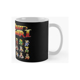 Taza Street Fighter 2 Personajes Pixel Art Calidad Premium