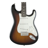 Guitarra Electrica Strato 3 Mics Palanca Tremolo Color Sunburst 2 Tonos