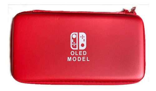 Estojo Case Nintendo Switch Oled Cabe Jogos Cabos Acessórios