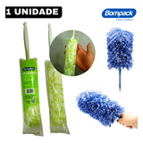 Espanador Pó 100% Microfibra Não Risca Bompack Verde 40cm