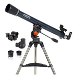 Telescopio Celestron® Astromaster 70 Az 21061 Color Azul Marino