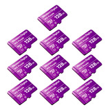 Pack 10 Tarjetas Microsd Wd Purple 128gb Clase 10 Vigilancia