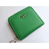 Cartera Monedero Lacoste Verde 