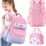 Mochila Infantil E Bolsa Para Meninas - Lançamento Com Lanch