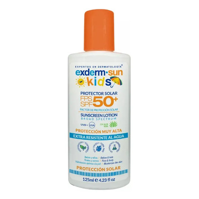 Protector Solar Para Niños Exderm Sun Kids 125 Ml | Meses sin interés