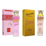 Kit 1 Billion Woman Love 100ml + 1 Sexy Woman Love Wild 100ml