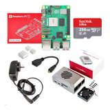 Kit Completo Raspberry Pi 5 8gb Gabinete 256gb Fan Cooler