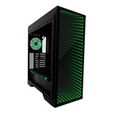 Gabinete Gamer Game Factor Csg601 Infinity Rgb Atx Sinfuente Color Negro