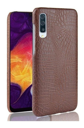 Para Galaxy A01 Funda A Prueba De Golpes Con Textura De Coco