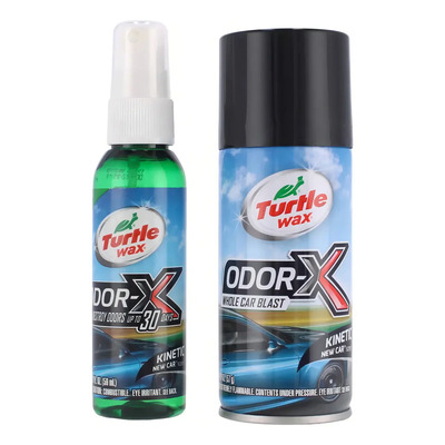 Pack de Desodorante y Aromatizante Turtle Wax para Auto contra Olores de Mascota y Tabaco | Meses sin interés