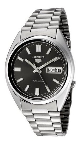 Seiko - Reloj Automático De Acero Inoxidable, Modelo Snxs79k