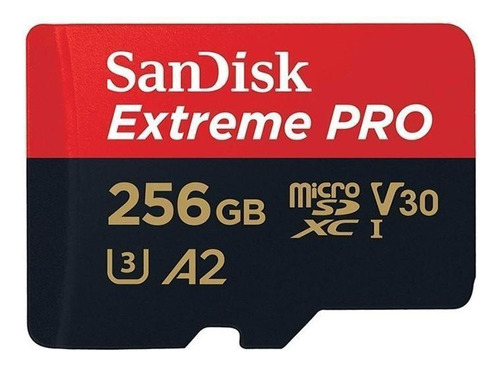 Tarjeta Sandisk Micro Sdxc 170 Mb/s 256 Gb Galaxy S9 S9+ Note9