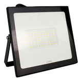 Reflector Led 50w Interior - Exterior Frio Potencia Luz Color De La Carcasa Negro