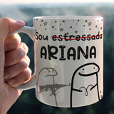 Caneca De Signos Flork Meme Palito Presente Aniversario Hoje