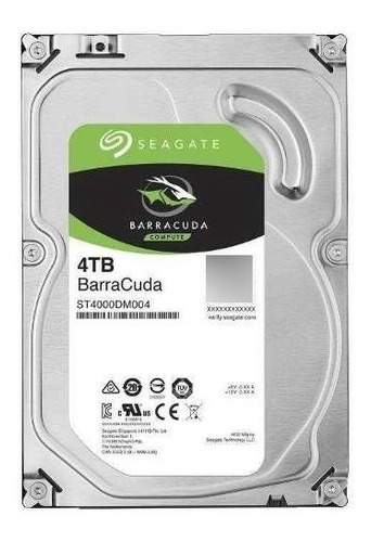 Disco Duro Interno Seagate Barracuda 4tbst4000dm004 3.5  