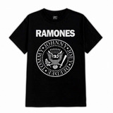 Ramones Logo 320 Punk Rock Polera Dtf