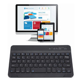 Mini Teclado Inalambrico Recargable Bluetooth Tablet Telefon