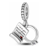 Charm Amor Anillo Compromiso, Carta