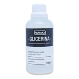 Glicerina Farmax Pura Com 100ml