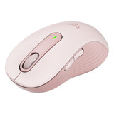 Mouse Inalambrico Silencioso Bluetooth | Logitech M650 Rosa