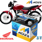 Moura Bateria De Moto Cg Titan 150cc Honda 2006 Partida Elet