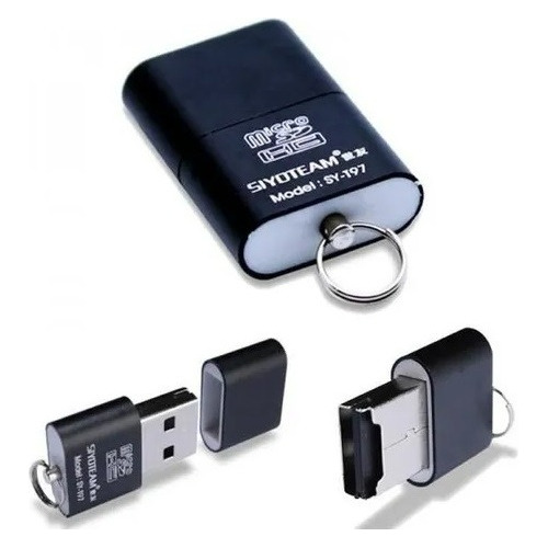 Mini Leitor De Cartão Micro Sd / M2 Adaptador Usb Pendrive