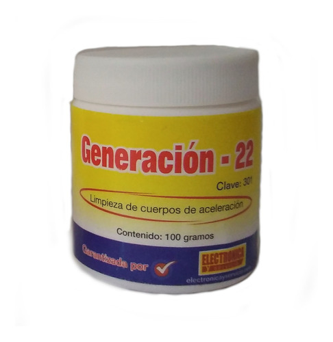 Kit 5 Pasta Para Limpieza De Cuerpos De Aceleración- Gen 22