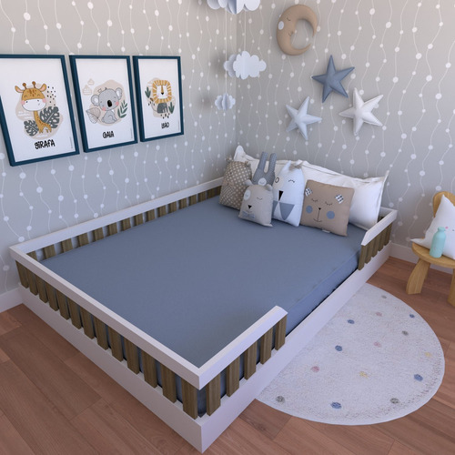 Cama Infantil Montessoriana Casal Cori Yescasa Wt