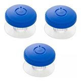 3 X 3 Piezas Botón De Descarga De Inodoro Botón De Azul