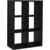 Linon Home Decor Linon Dawes 6 Gabinete Espresso Cubby ...