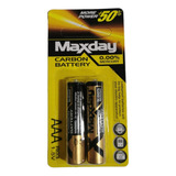 Pilas X4 Baterias Aaa Maxday Carbon 1.5v 