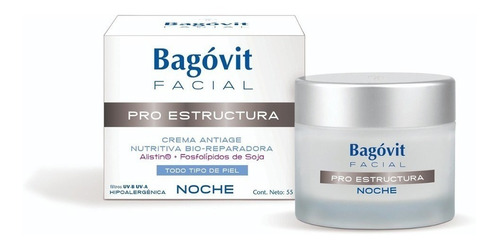 Bagovit Crema Antiage Facial Pro Estructura Noche 55g