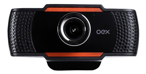 Webcam Oex Easy, Usb, 720p 30fps, Com Microfone, Preto