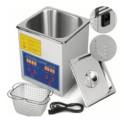 Vevor Limpiador Ultrasónico Profesional 2l Con Temporizador | Meses sin interés