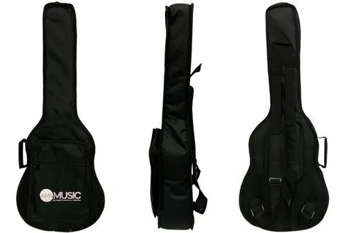 Bag Capa Acolchoada P/ Violão Fender Baby Preto