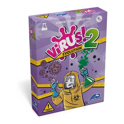 Juego de cartas expansión Virus! 2 Evolution El Dragón Azul para 2-6 jugadores | MercadoLibre
