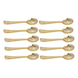 Cutlery Premium 10 Cucharas Doradas, 10 Cucharas Doradas Com