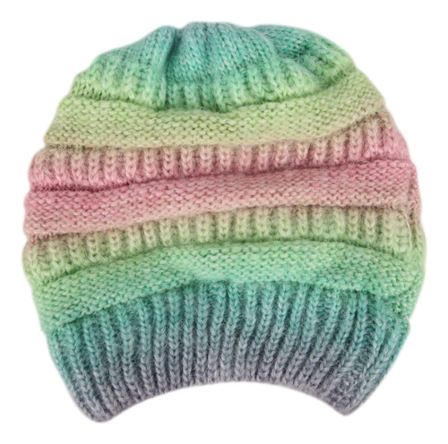 Gorro De Invierno Juvenil Lana Degradé