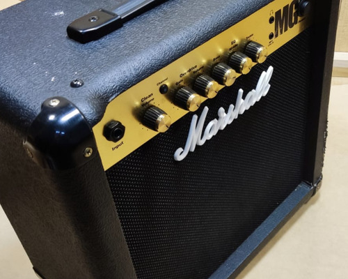 Amplificador Marshall Mg 15 110v Guitarra Com Detalhes 