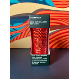 Starbucks - Vaso Llavero Sttuded Rojo Cromado México 2023 Nu