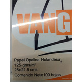 Opalina Papel 125 Grs Carta Paq 100 Hjs Marca Vangogh