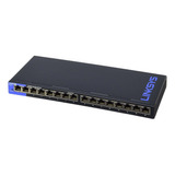 Conmutador Gigabit Poe+ De Escritorio Para Empresas Con 16 P