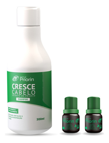 2 Tônicos Cresce Cabelo Anti Queda Original Shampoo Grátis