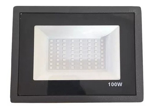 Refletor Led Holofote Verde 100w Bivolt - Pronta Entrega