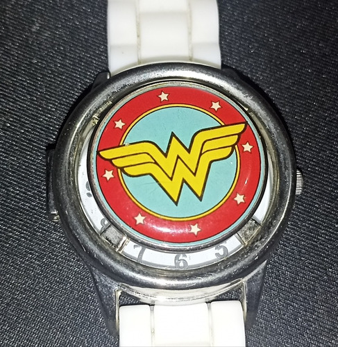 Reloj Edicion Mujer Maravilla Accutime Dc Comics