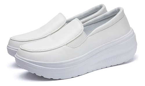 Zapatos De Trabajo De Enfermería Cómodos De Tacón Corto